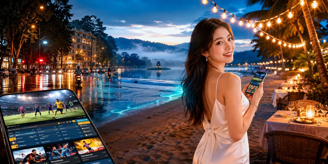 Người chơi đang thư giãn sau khi cược thể thao